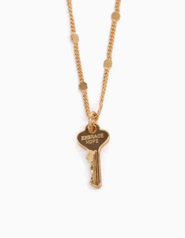 Embrace Hope Sparkle Petite Necklace sold by Care Tucker