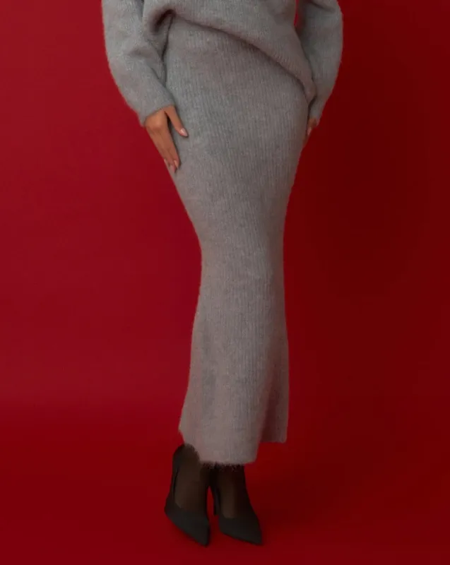 Fuzzy Mermaid Maxi Skirt sold by Care Tucker