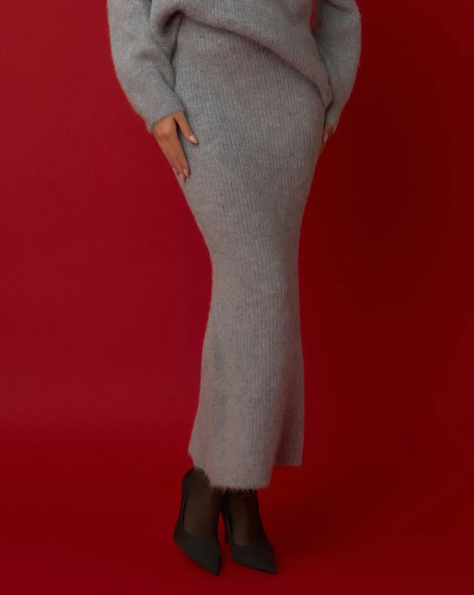 Fuzzy Mermaid Maxi Skirt sold by Care Tucker