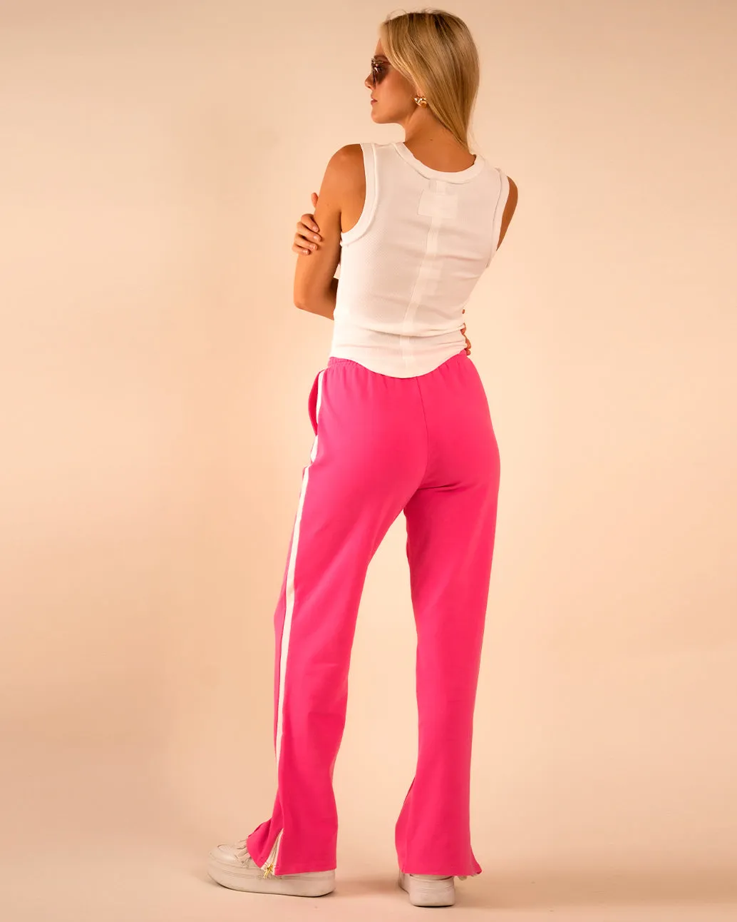 Jordan Interlock Pants Pink sold by Care Tucker product image thumbnail 2