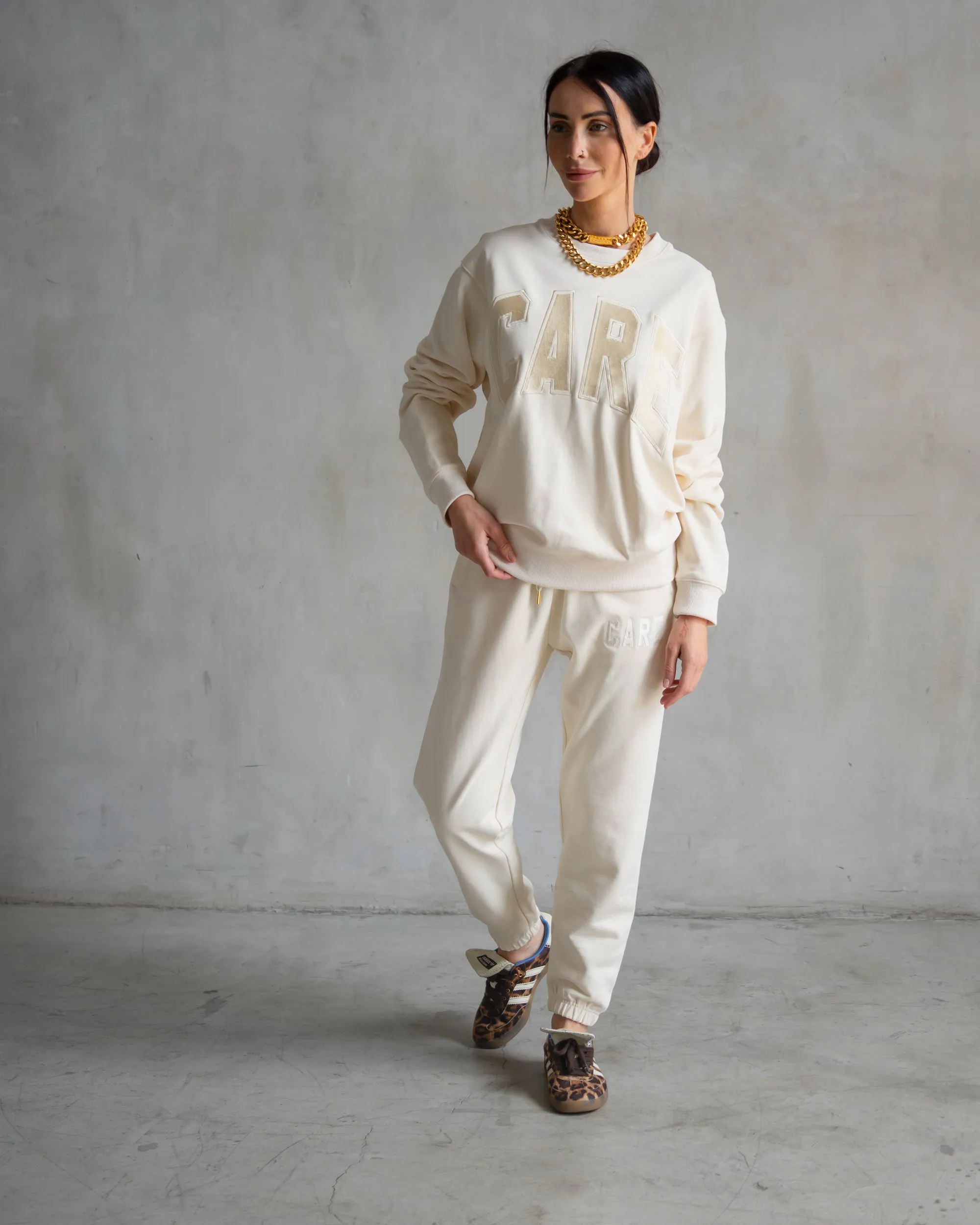 90’s Baggy CARE Crewneck - Ivory sold by Care Tucker product image thumbnail 4