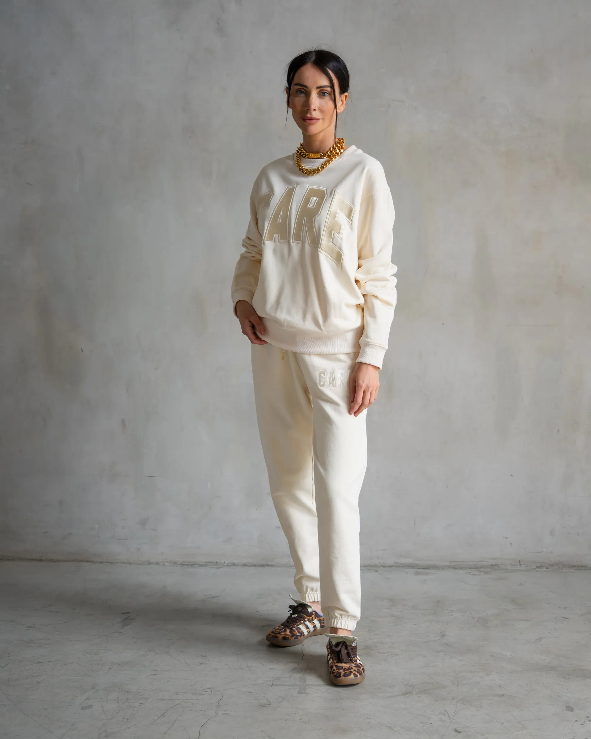 90’s Baggy CARE Crewneck - Ivory sold by Care Tucker product image thumbnail 2