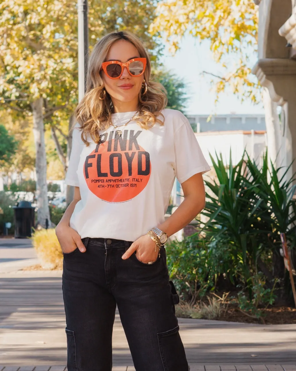 Pink Floyd Pompeii Tee sold by Care Tucker