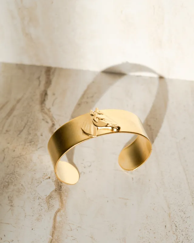 Dezi Horse Cuff sold by Care Tucker