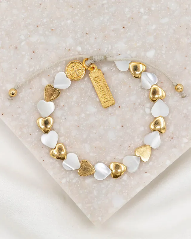 Sisters Of The Heart Bracelet made by Care Tucker