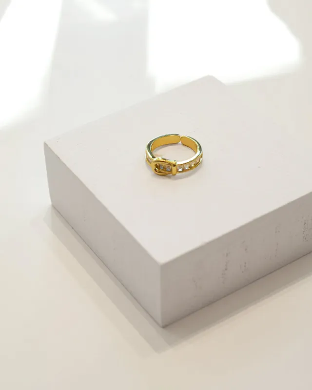 Diamond Belt Buckle Ring sold by Care Tucker