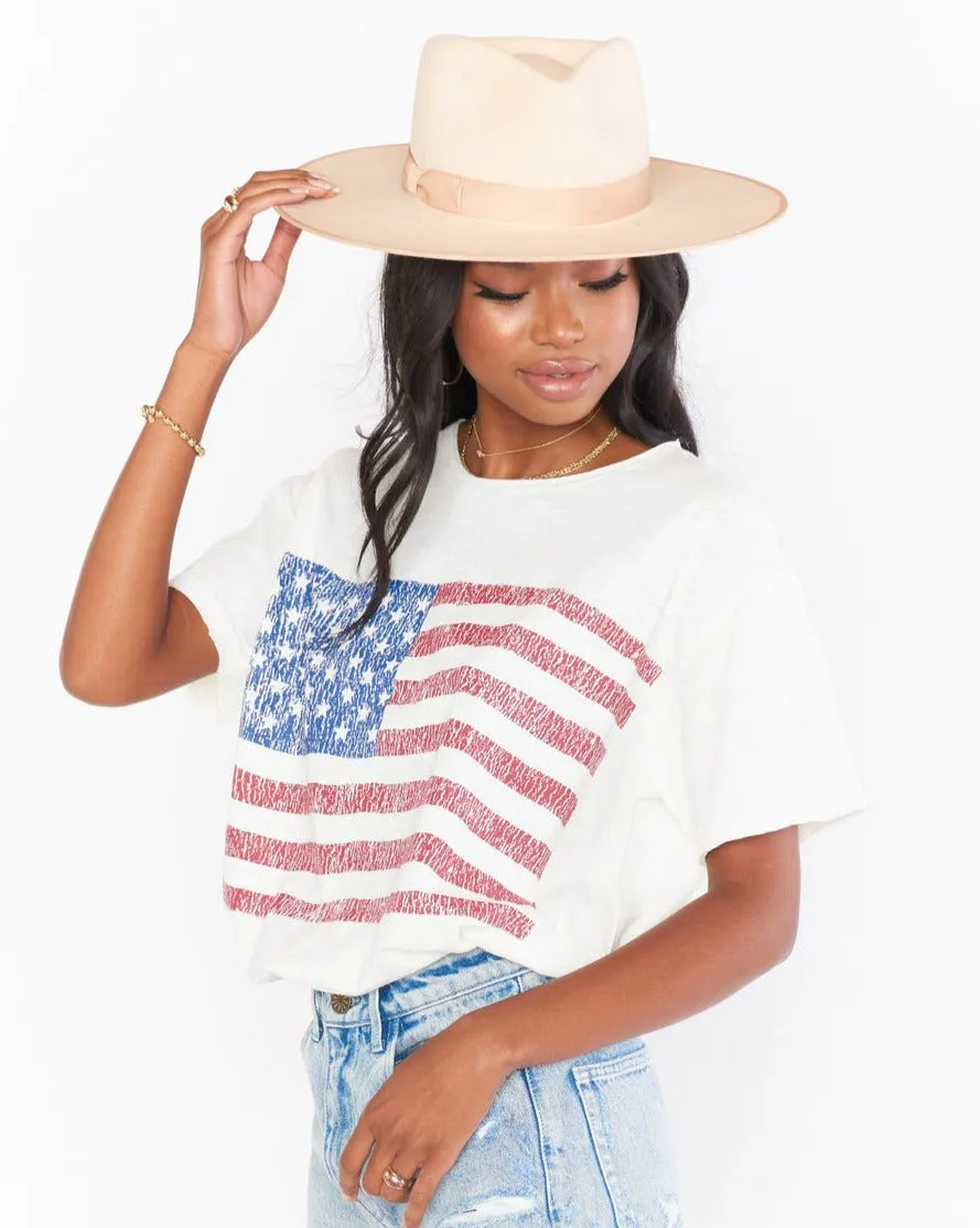Cooper Tee American Flag Graphic sold by Care Tucker product image thumbnail 4