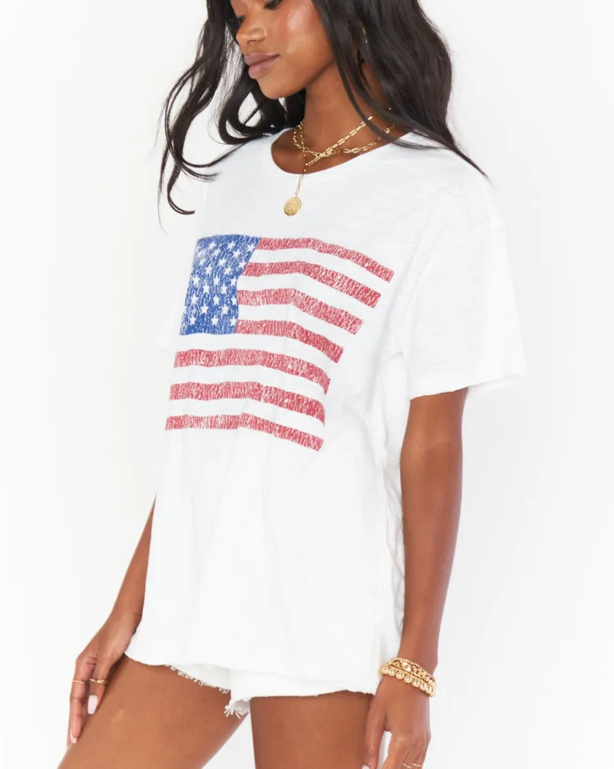 Cooper Tee American Flag Graphic sold by Care Tucker product image thumbnail 2