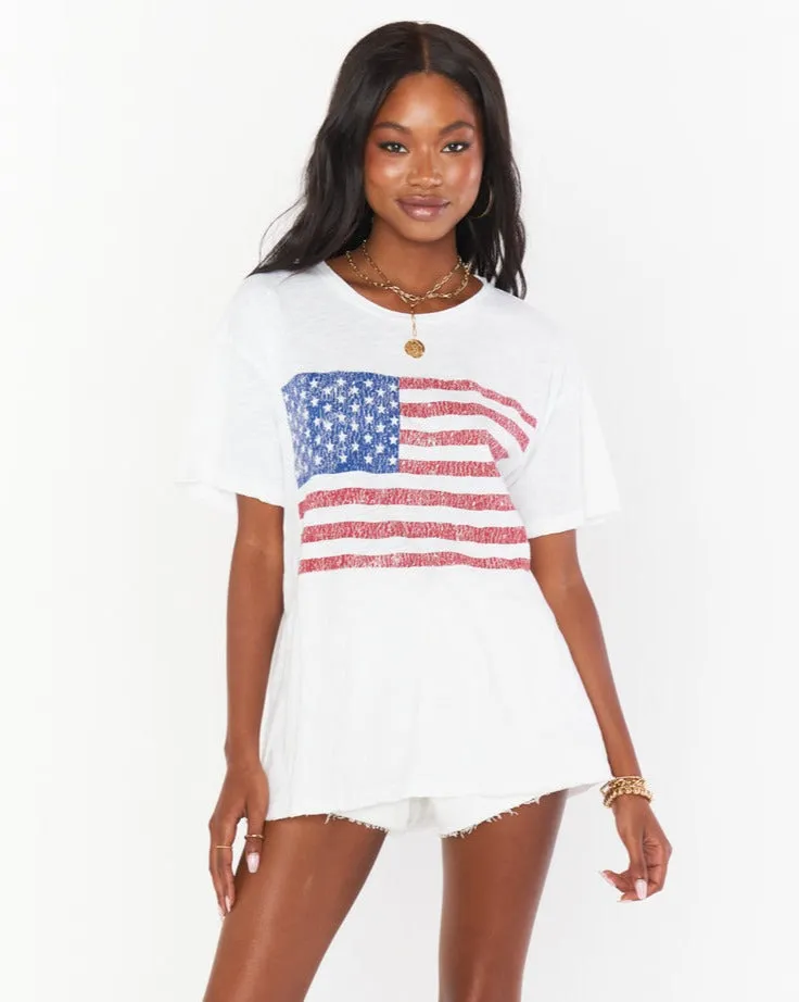 Cooper Tee American Flag Graphic sold by Care Tucker product image thumbnail 5