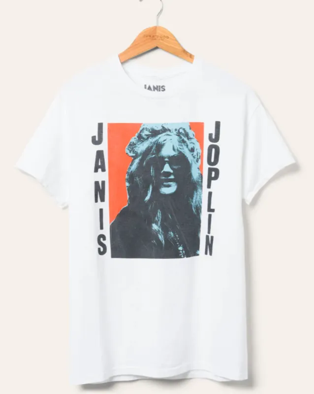 WOMEN'S JANIS JOPLIN FLEA MARKET TEE sold by Care Tucker