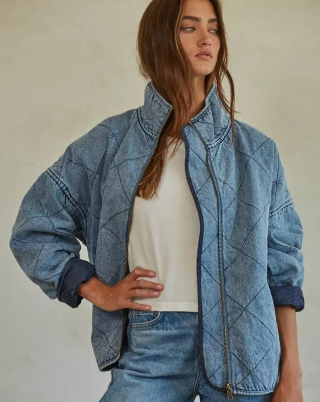 Eclipse Denim Jacket sold by Care Tucker