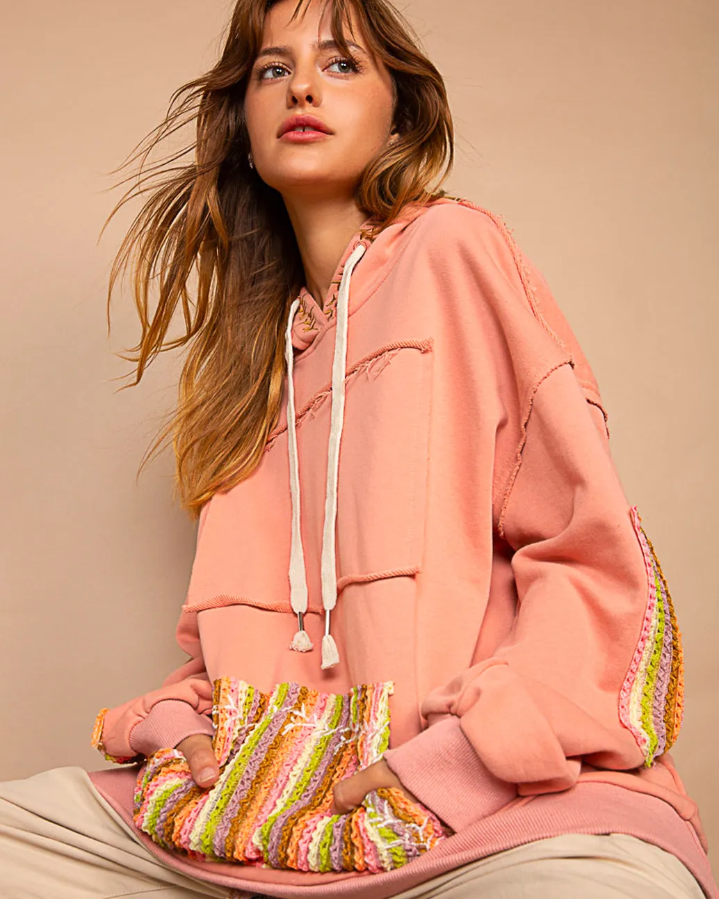 Laguna Patched Hoodie sold by Care Tucker