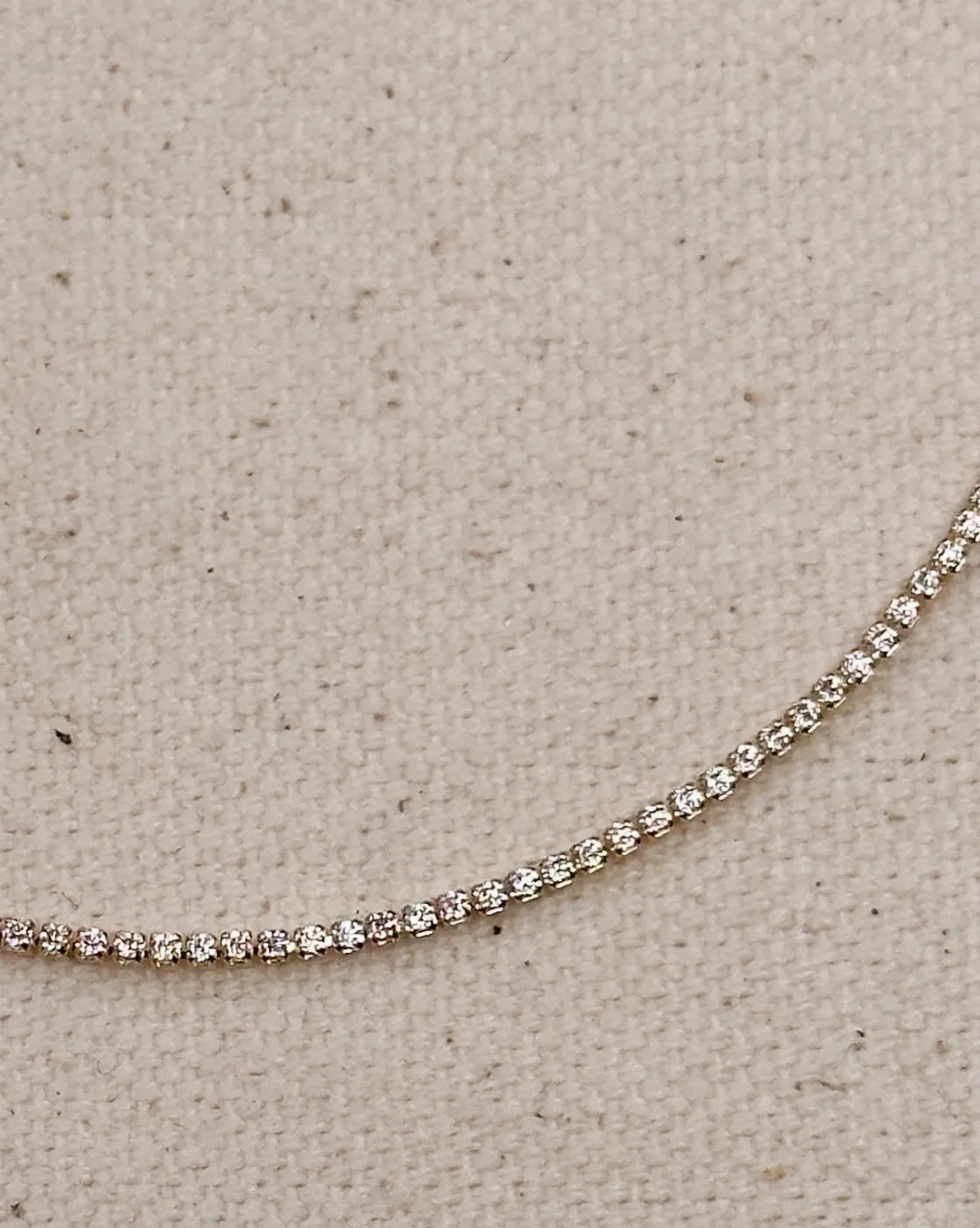 18k Gold Filled 1.2mm Cz Tennis Bracelet sold by Care Tucker product image thumbnail 2