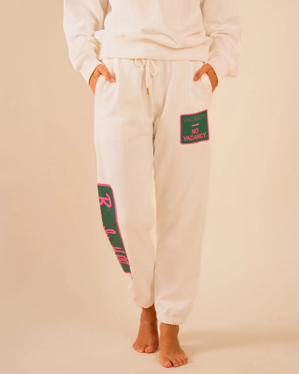 Classic Sweatpant Beverly Hills White sold by Care Tucker product image thumbnail 4