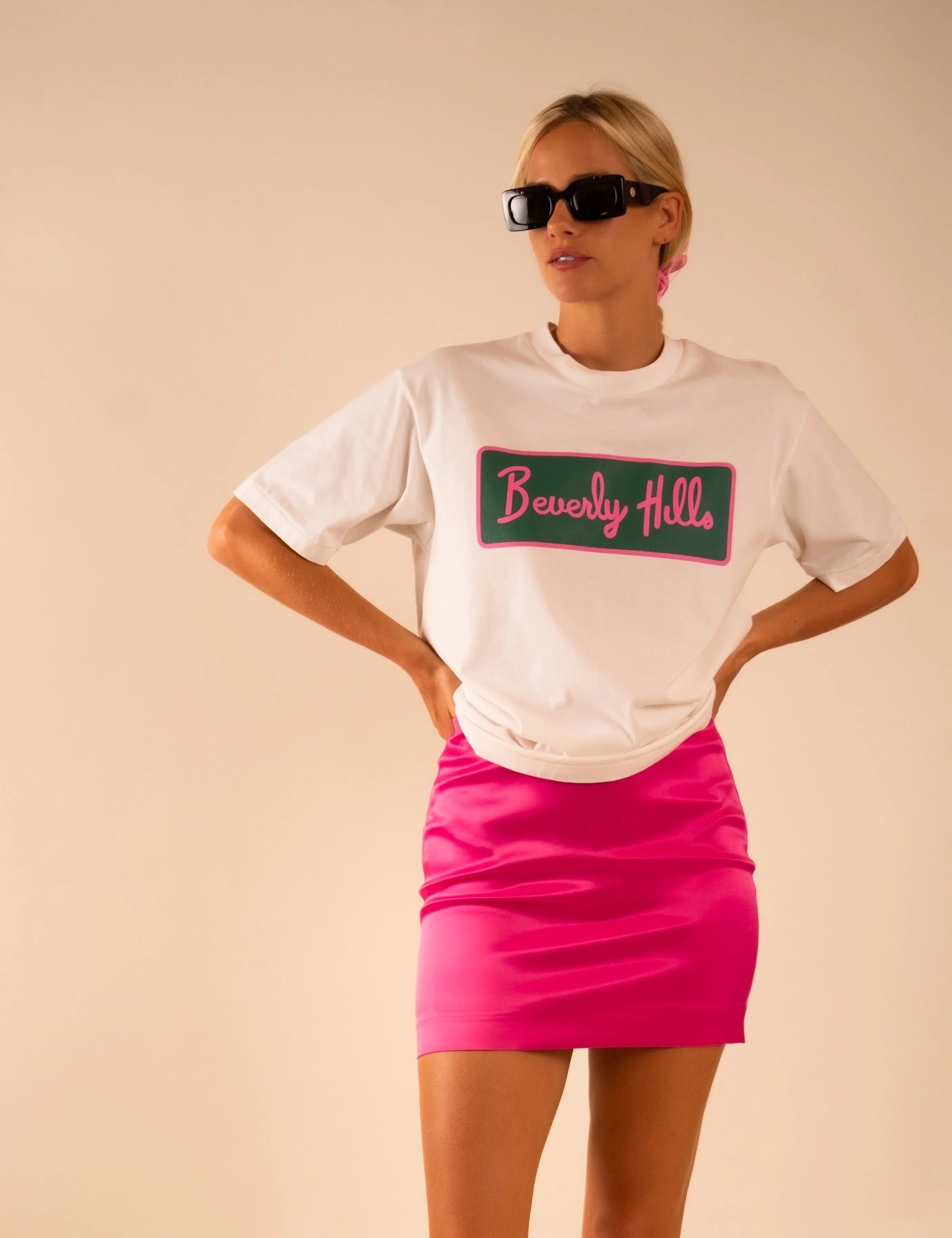 Marlie Tee Beverly Hills White sold by Care Tucker product image thumbnail 2