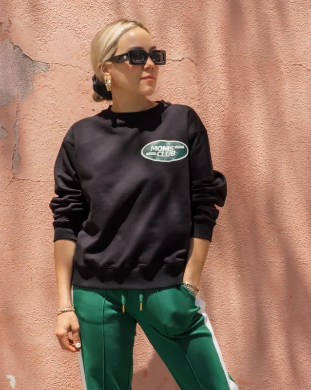 90’s Baggy Crewneck Moms Club sold by Care Tucker