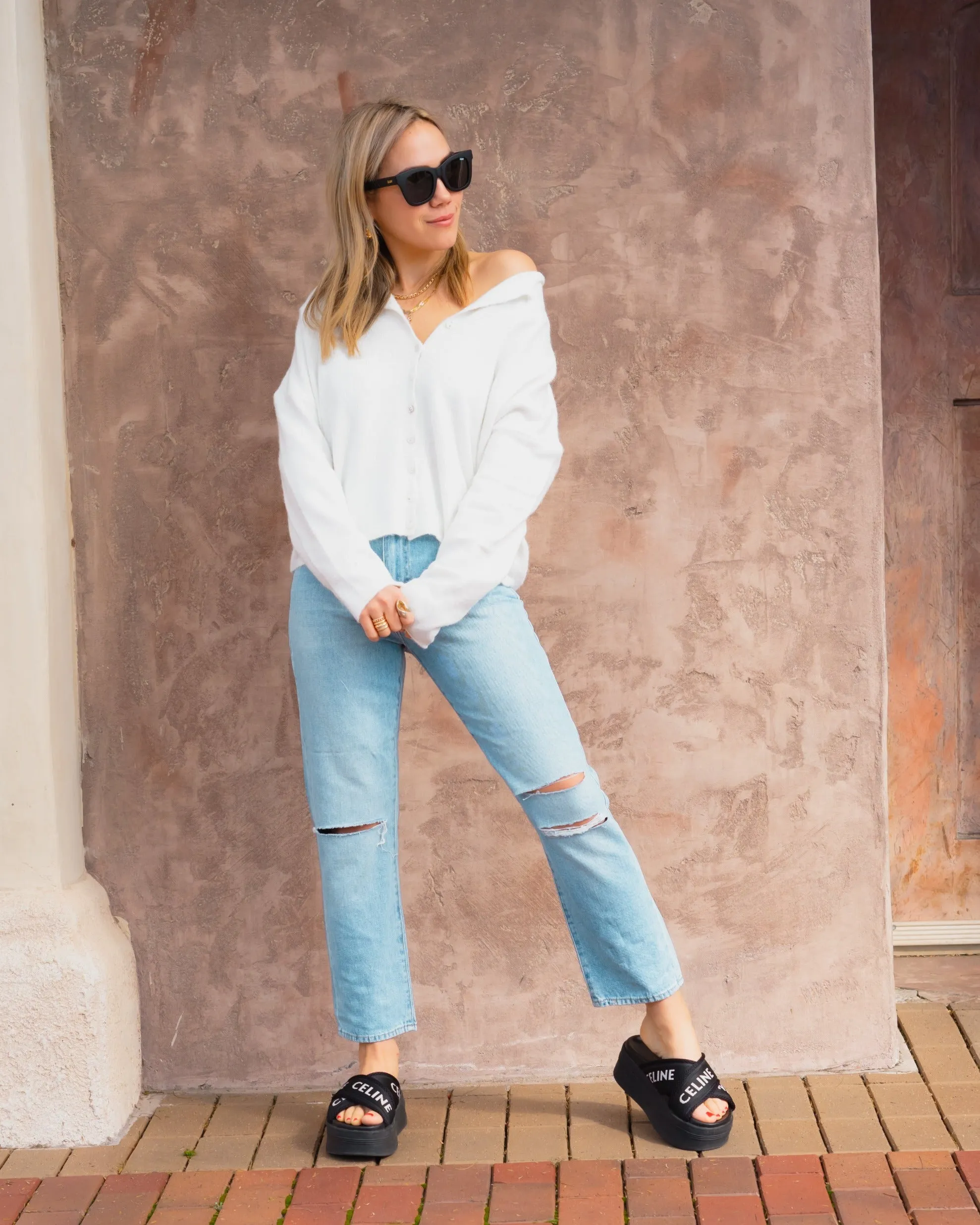 Mom Jean Hi Rise sold by Care Tucker product image thumbnail 4