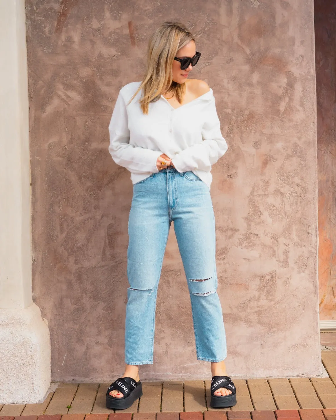 Mom Jean Hi Rise sold by Care Tucker product image thumbnail 2