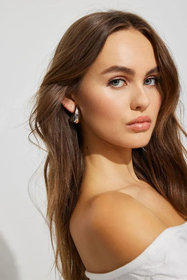 Droplet Chunky Earrings sold by Care Tucker product image thumbnail 3