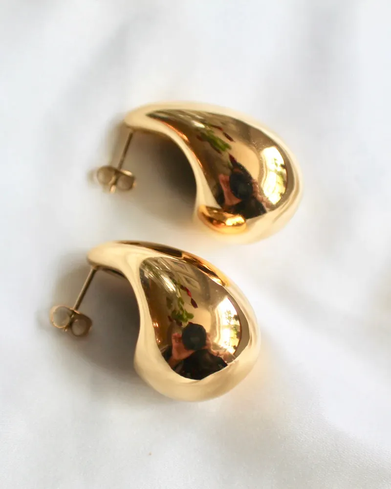 Droplet Chunky Earrings sold by Care Tucker product image thumbnail 4