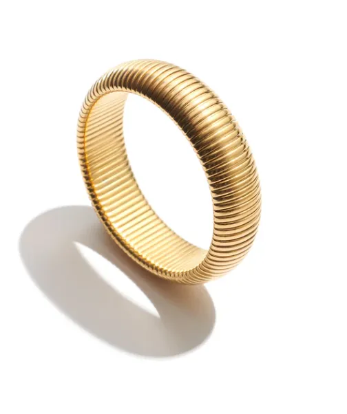 Gold Snake Bangle Bracelet sold by Care Tucker