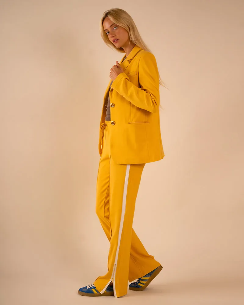 Morrison Interlock Blazer Canary sold by Care Tucker product image thumbnail 5