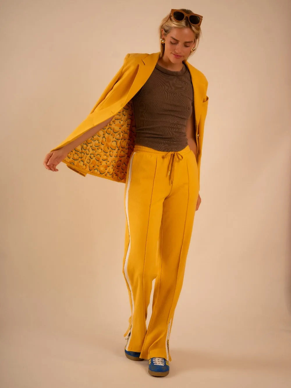 Morrison Interlock Blazer Canary sold by Care Tucker product image thumbnail 2