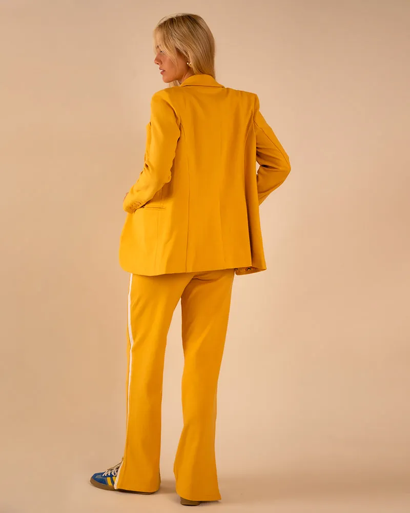 Morrison Interlock Blazer Canary sold by Care Tucker product image thumbnail 3