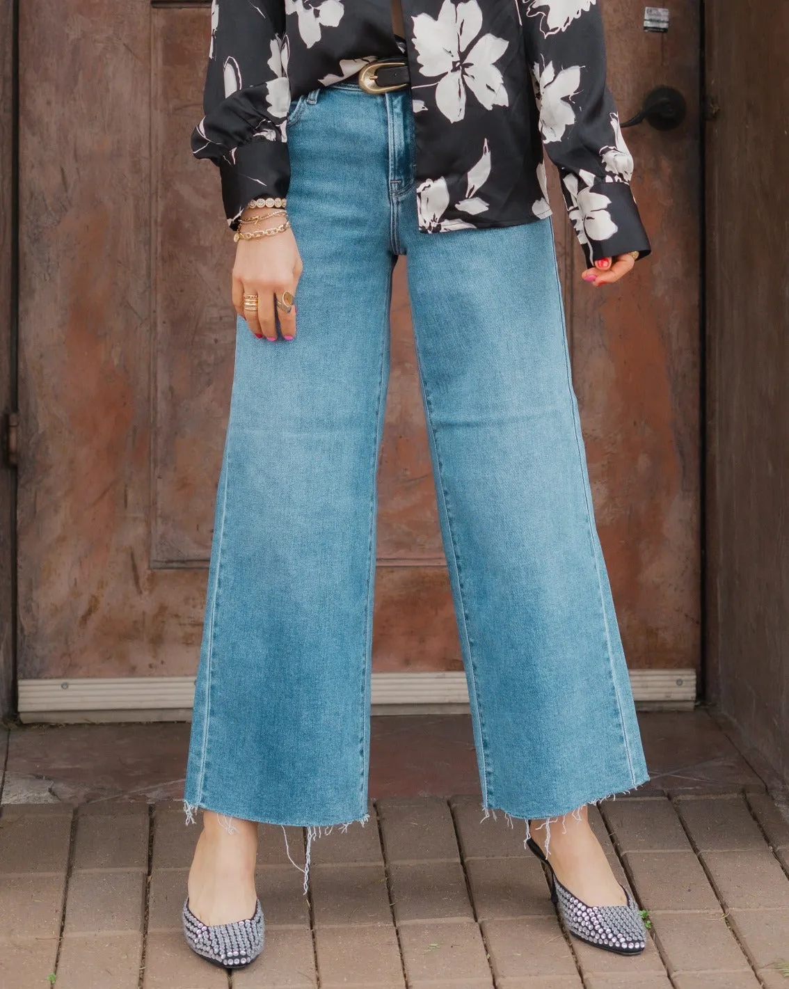 NORI WIDE LEG JEAN sold by Care Tucker