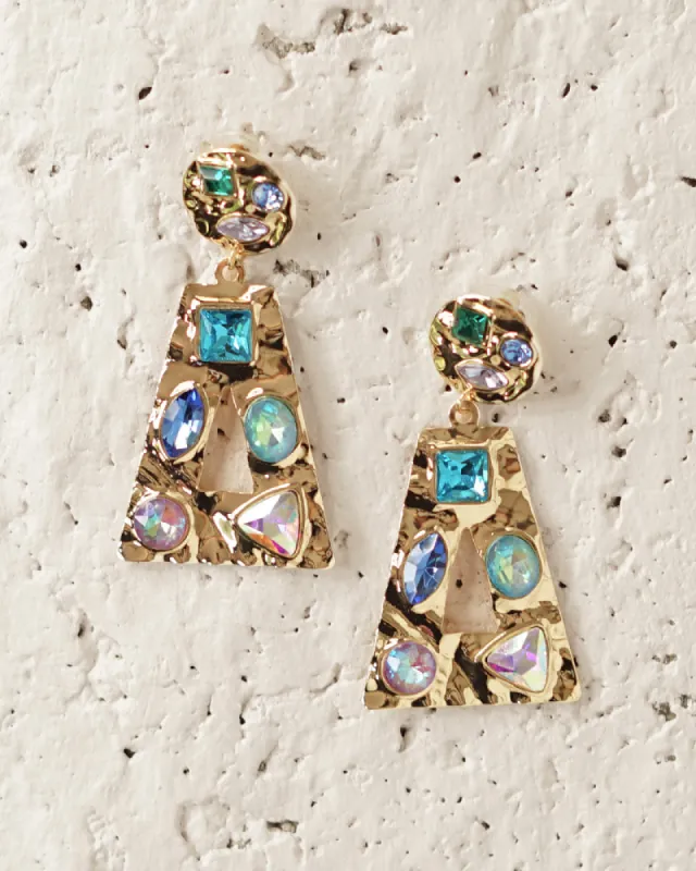Multi Stone Earrings sold by Care Tucker