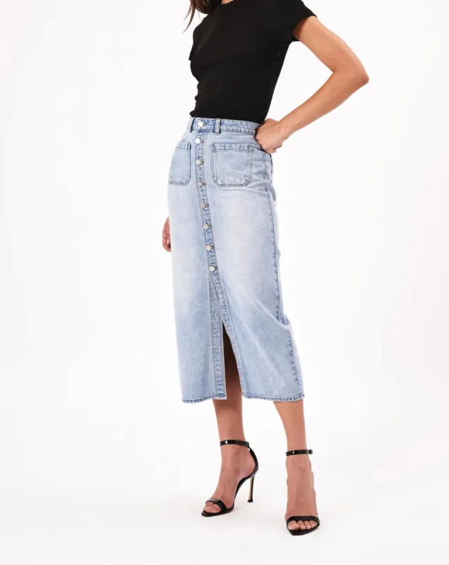 Sailor Skirt - Lyocell Blue sold by Care Tucker