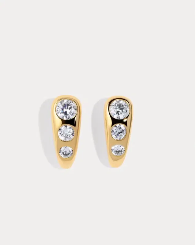 Small Adira Studs sold by Care Tucker