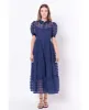 Greta Organza Tiered Maxi Dress sold by Care Tucker