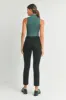 BLACK CLEAN SLENDER STRAIGHT JEANS sold by Care Tucker