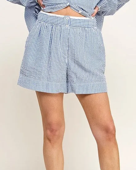 Getaway Striped Shorts sold by Care Tucker