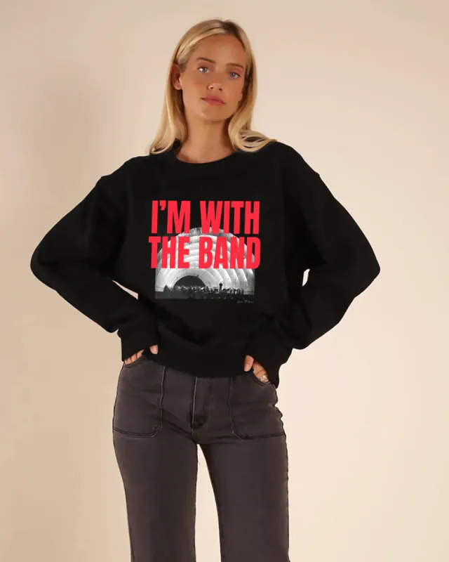 90’s Baggy CREWNECK I'm With the Band sold by Care Tucker