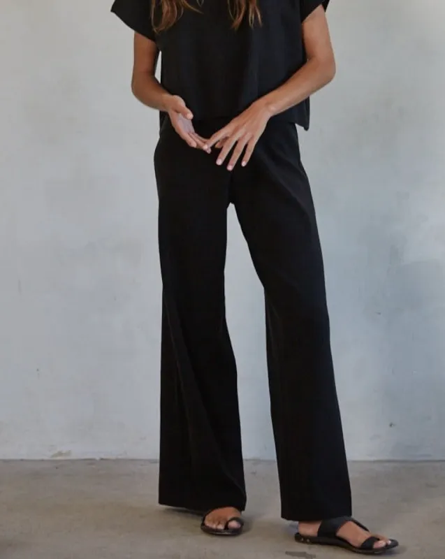 Lexie Ribbed Sweater Wide Leg Pants sold by Care Tucker