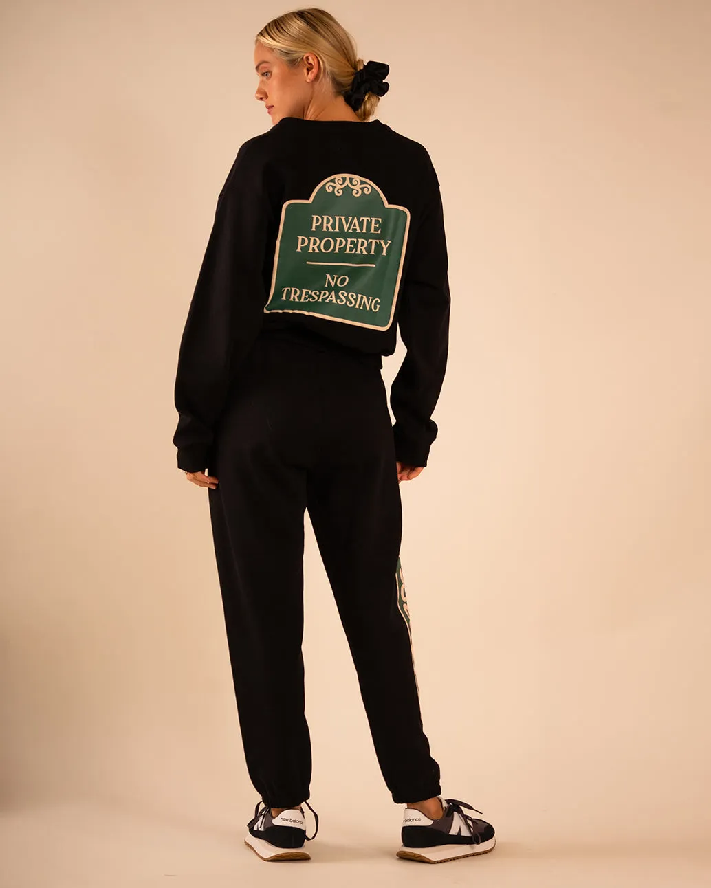 90’s Baggy Crewneck BelAir Black sold by Care Tucker product image thumbnail 2