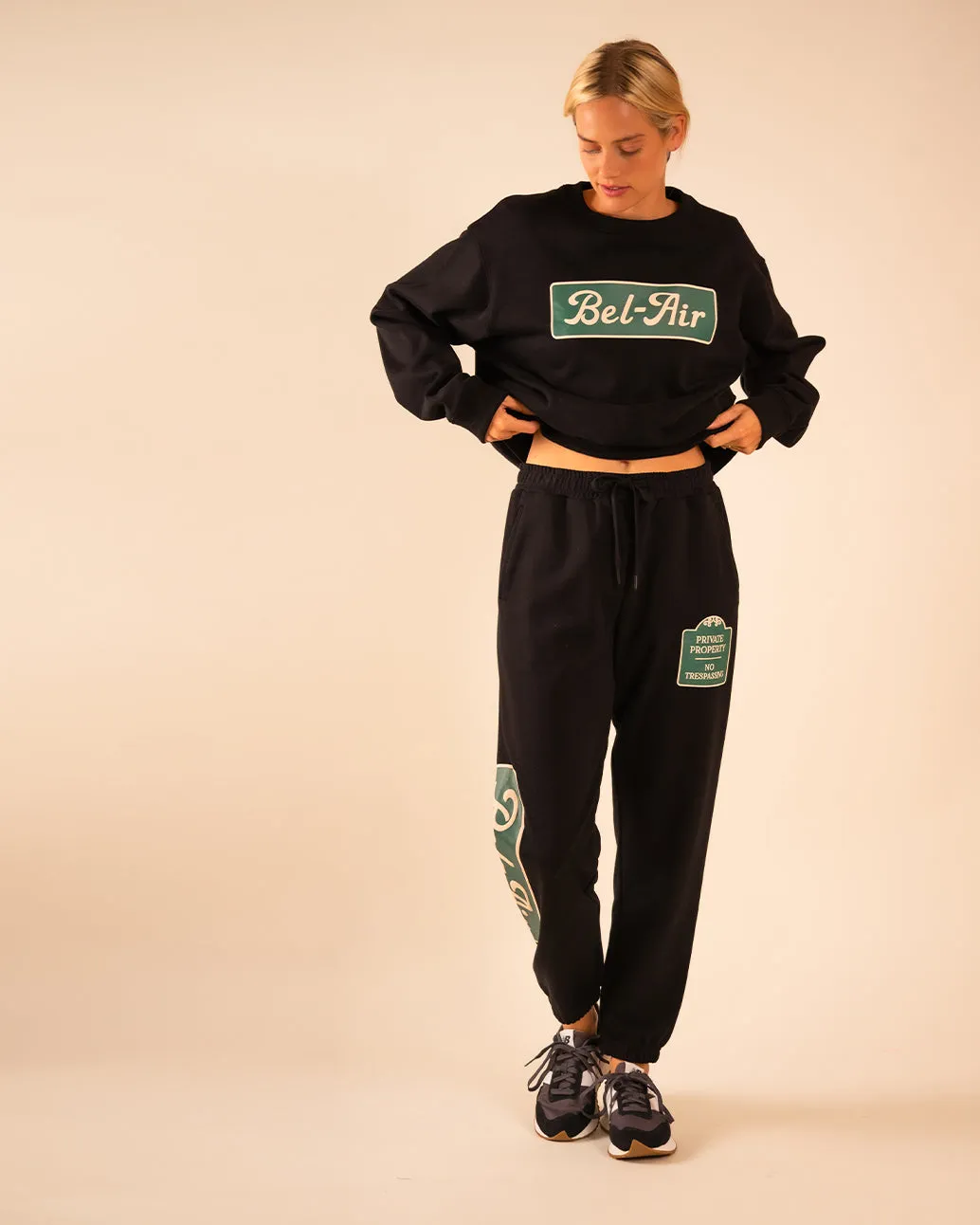 90’s Baggy Crewneck BelAir Black sold by Care Tucker product image thumbnail 3