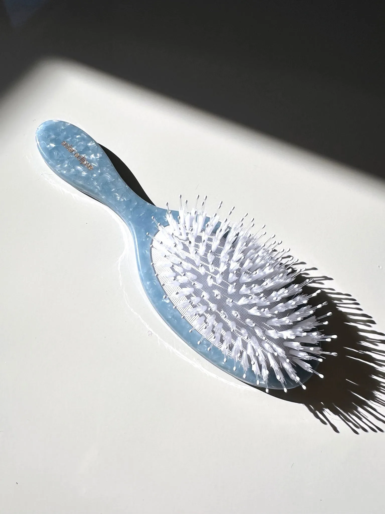 Hand-Painted Cherry Blossom Acetate 2-1 Hair Brush sold by Care Tucker product image thumbnail 2
