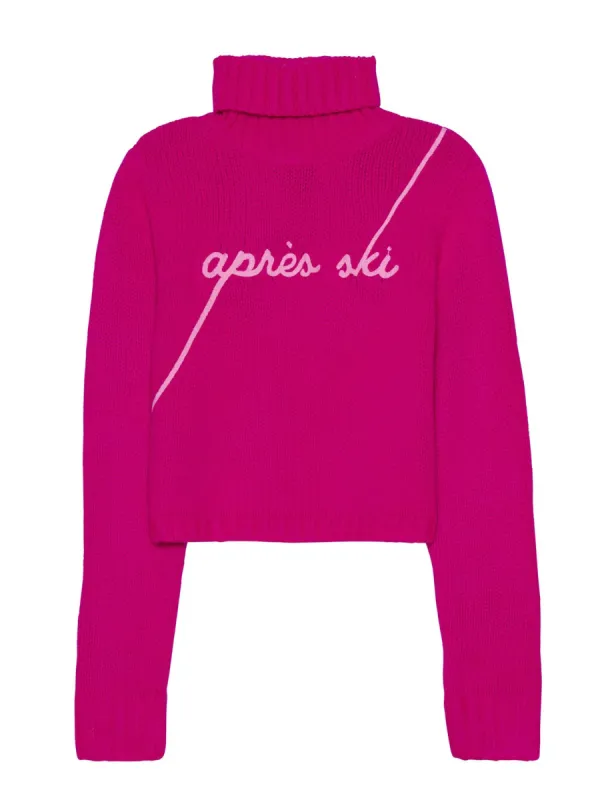 Cropped Après Turtleneck Sweater made by Care Tucker