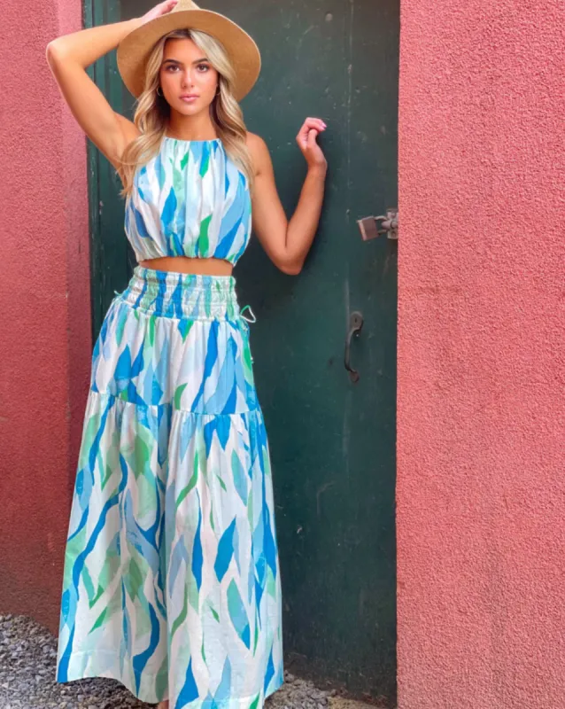 Amalfi Halter Top sold by Care Tucker