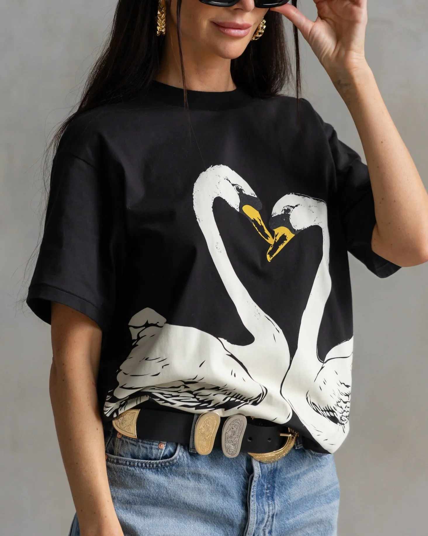 Marlie Tee Swans sold by Care Tucker product image thumbnail 2