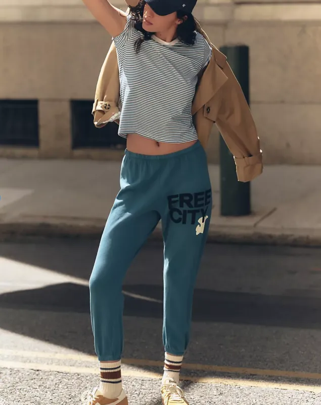 FREECITYLARGE Sweatpant - Blue Sound sold by Care Tucker