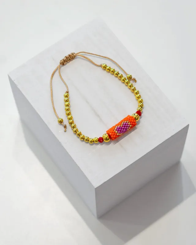 Sweetheart Adjustable Gold Plated Bracelet sold by Care Tucker