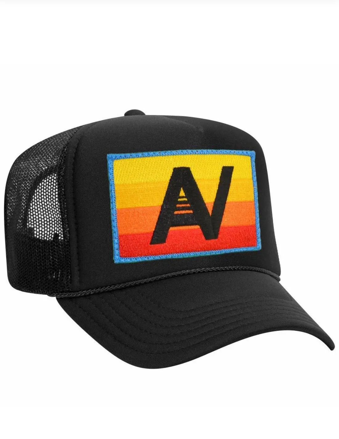 LOGO RAINBOW VINTAGE TRUCKER HAT sold by Care Tucker