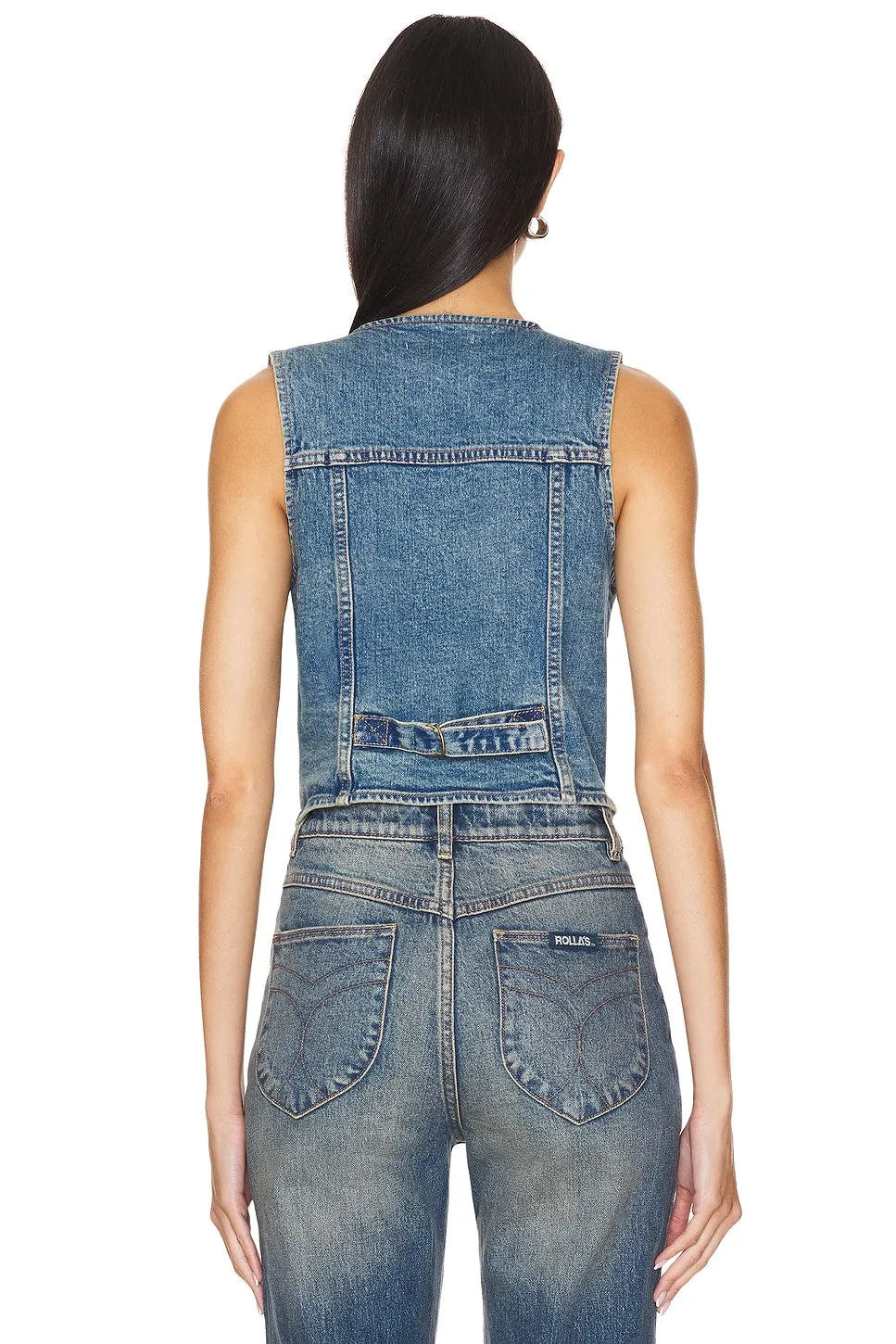 Morgan Vest - Vintage Blue sold by Care Tucker product image thumbnail 3