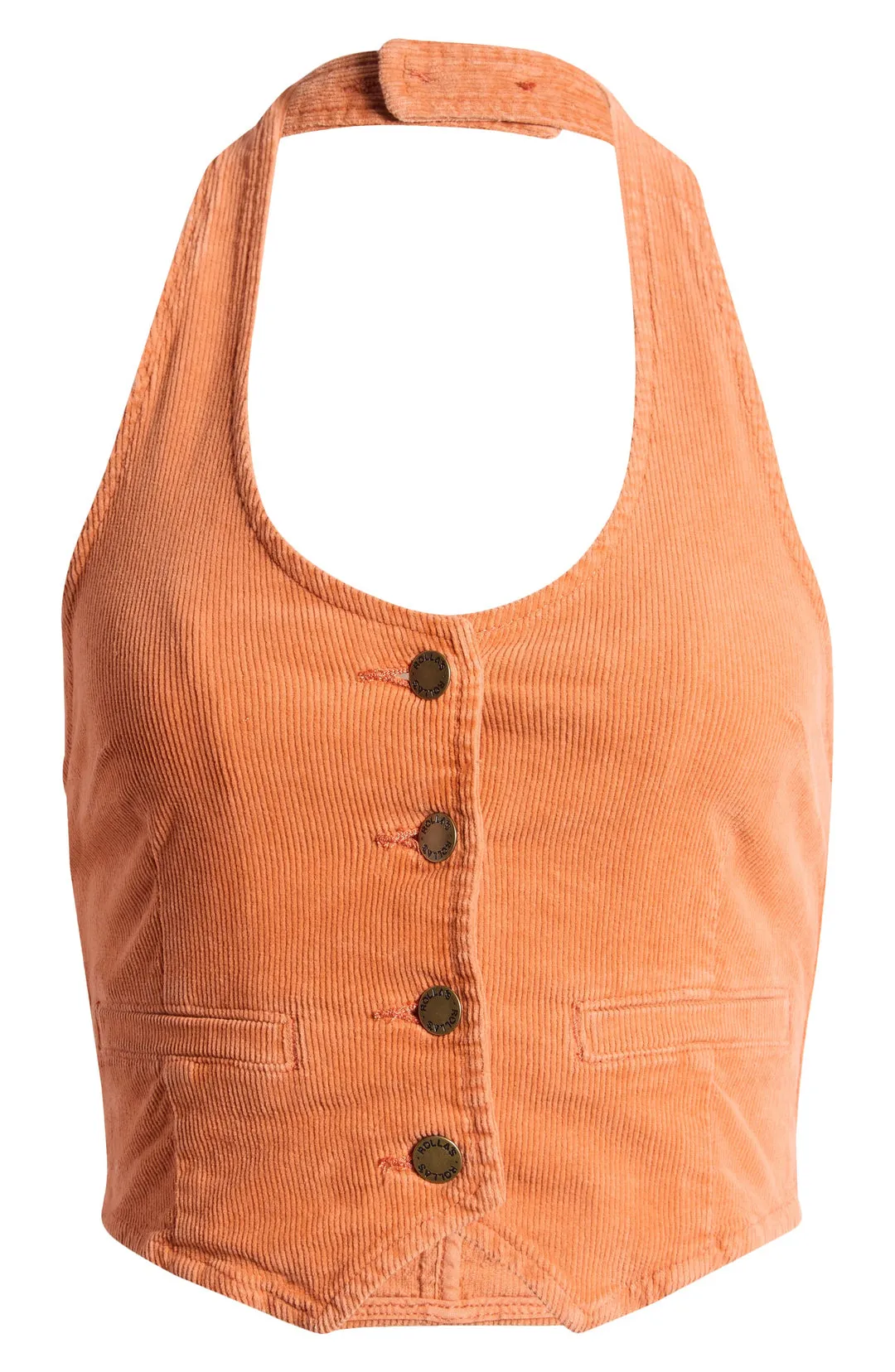 Halter Vest Cord - Rust sold by Care Tucker product image thumbnail 2