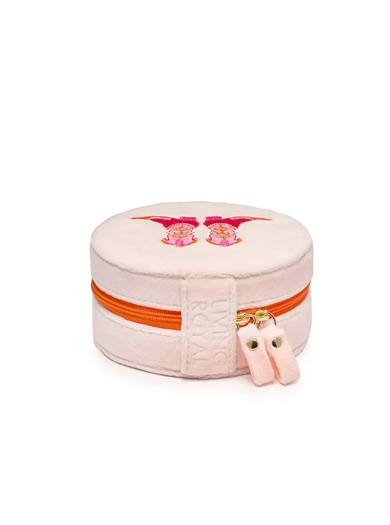 Velvet Jewelry Zip Case / Organizer - Cowgirl Boots - Pink sold by Care Tucker product image thumbnail 4