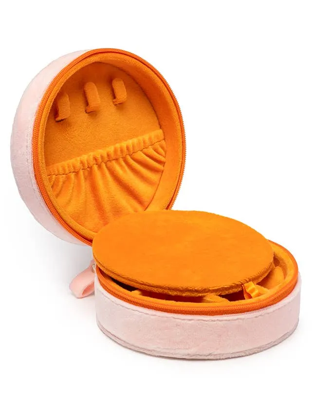 Velvet Jewelry Zip Case / Organizer - Cowgirl Boots - Pink sold by Care Tucker product image thumbnail 2
